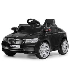 Дитячий електромобіль BMW, чорний (3271EBLR-2), Чорний, Звичайне, Задній привід
