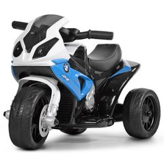 Детский мотоцикл BMW, черно-синий (JT5188L-4)