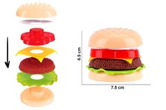 Игрушка продукты "Пирамидка гамбургер ТехноК", арт. 8690