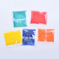 Пули TD2023130 водяні, 5 кольорів, у пакеті, 8-8-0, 5см, упаковка пакет 20шт пакетів