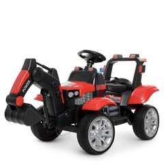 Детский электромобиль Трактор, красный (4263EBLR-3)