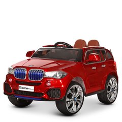Детский электромобиль Джип BMW X5, красный (2762EBLRS-3)
