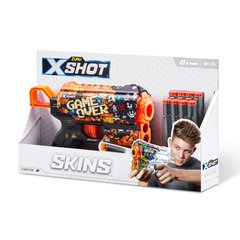 Швидкострільний бластер X-SHOT Skins Flux Game Over 36516E