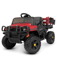 Дитячий електромобіль Вантажівка Jeep, червоний (4464EBLR-3)