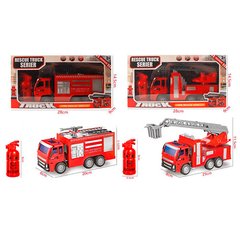 Пожежна машина 659-6-8 інерційна, 20см, рухомі деталі, 2 види